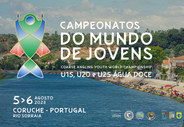 Coruche recebe Campeonatos do Mundo de Pesca em Água Doce U15, U20 e U25