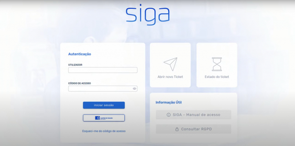 Plataforma SIGA disponível para a comunidade escolar de Coruche