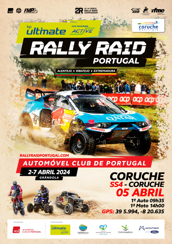 Rally Raid em Coruche a 5 de abril